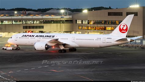 Ja J Japan Airlines Boeing Dreamliner Photo By Howard Wang Id