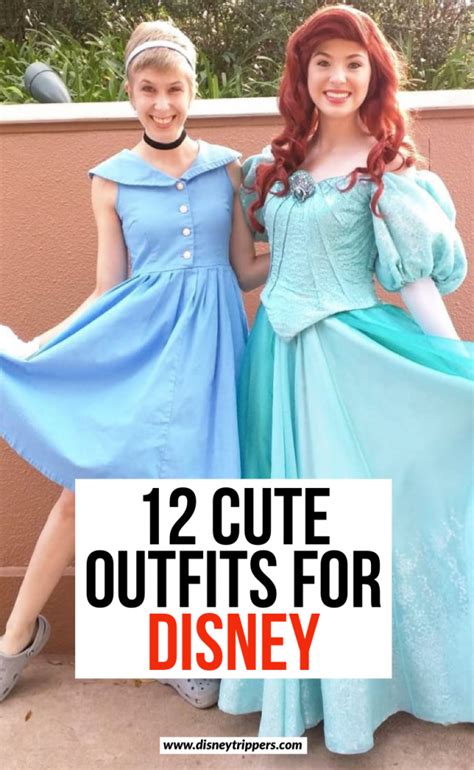 12 Cute Outfits For Disney 12 Creative And Easy Disneybound Outfits For Women W Easy