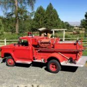 1951 DODGE POWER WAGON 4X4 FIRE TRUCK VAN PELT For Sale