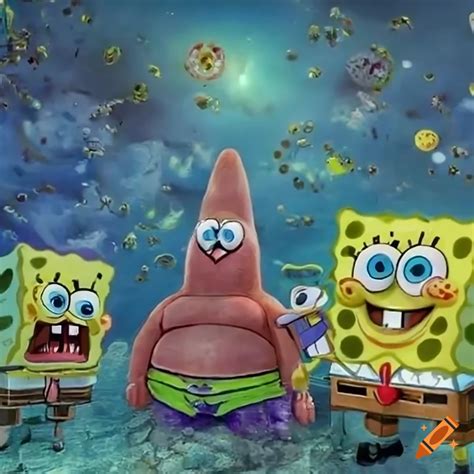 Realistic Depiction Of Spongebob Squarepants On Craiyon