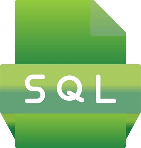 Sql File Format Icon Vector Art At Vecteezy