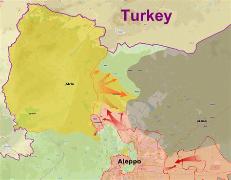 2 The Afrin YPG S Yellow 2016 Offensive At The Expense Of Northern