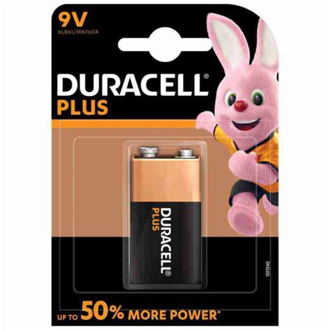 DURACELL PLUS POWER MN 1604 9V 1pk RHF Trade