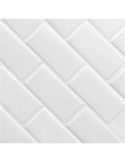 White Subway Tile Backsplash | Clever Mosaics