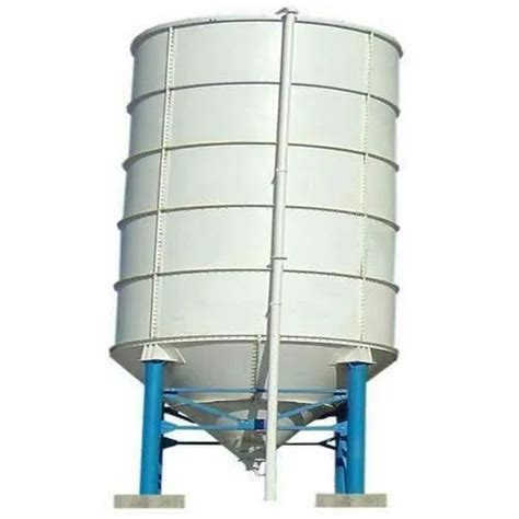 Mild Steel Round Fly Ash Silo Storage Capacity 50 100 Ton At Rs 75 In