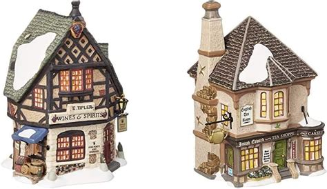 Department 56 Dickens Village E Tipler Agent Wine Spirits Building And Dickens