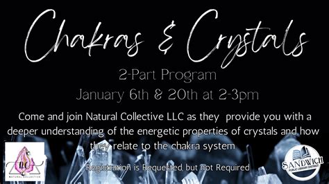 Chakras & Crystals-Adult Programs - Sandwich Public Library District