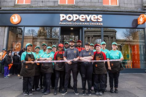 Popeyes Uk Opens Second Scottish Location In Aberdeen Feast Online