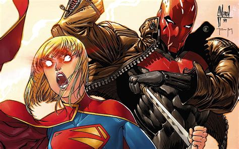 Comics Supergirl Jason Todd Capucha Roja Fondo De Pantalla Hd