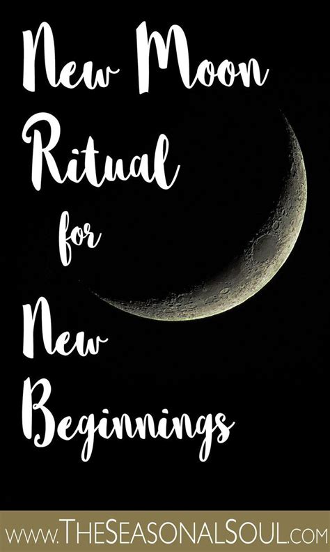 New Moon Ritual To Create Massive Growth In Your Life This Spring New