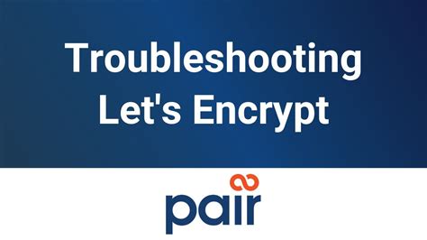 Troubleshooting Lets Encrypt Youtube