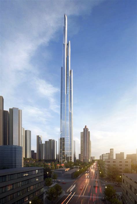 Shenzhen 800 Landmark Tower | Futuristic architecture, Skyscraper ...