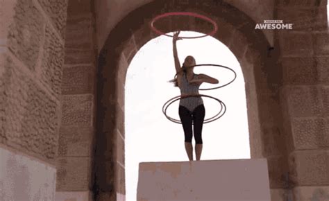 Hula Hoop Dancing  Hulahoop Dancing Balancing Discover And Share S