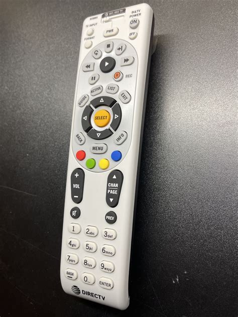 Universal DirecTV RC66RX IR RF Remote Control AT T Replaces RC65 RC64