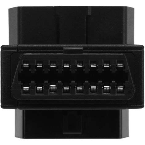 Jeffergarden Adaptateur OBD2 16 broches mle à 2 connecteurs