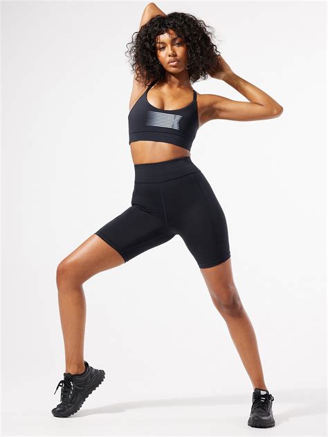 Band It Low Impact Sports Bra In Black Savage X Fenty Uk United Kingdom