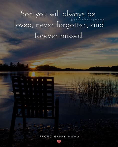 Heartfelt Missing Son Quotes And Sayings With Images