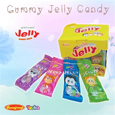 Jual Permen Jelly Ranjani Youka Gummy Bean Aneka Rasa Buah 1bo X 30