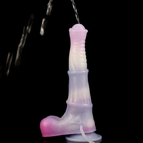 Nuevo Enorme Dildo Squirting Dildo Realista Pene Eyaculador