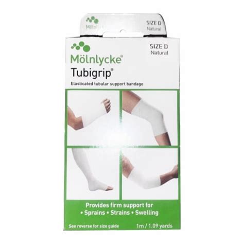 Tubigrip Elastic Tubular Support Bandage Inch X Yard Size D Ct