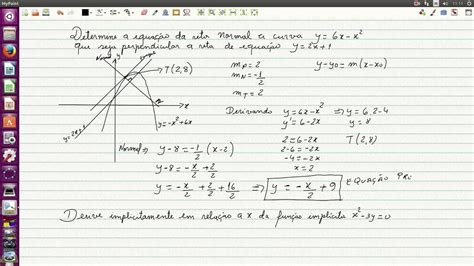 Equação Da Reta Normal BRAINCP