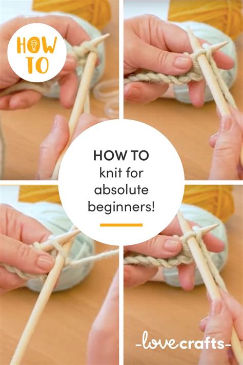 How To Knit For Absolute Beginners Knitting Lessons With Lovecrafts Com