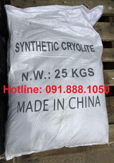 Bán Synthetic Cryolite China 25kg bao Dùng trong sản xuất pháo hoa