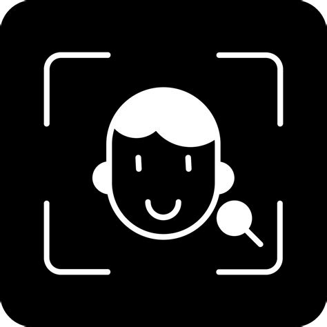 Face Scanner Vector Icon 36991303 Vector Art At Vecteezy