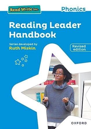 Read Write Inc Phonics Reading Leader Handbook Revised Edition