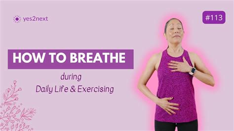 How To Breathe Belly Breathing And Exercising YouTube