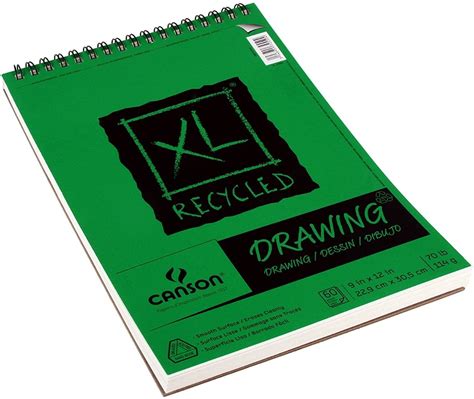 Cuaderno Dibujo Canson Xl Recycled Drawing 60h 22 9x302 5cm MercadoLibre