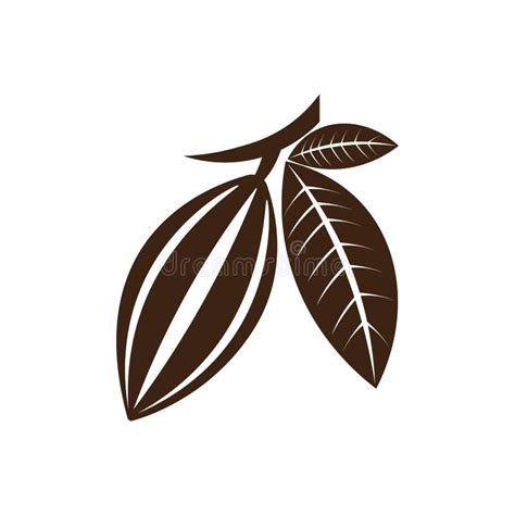 Vector Illustration Of Cocoa Beans Linear Style Icon Chocolate Cocoa