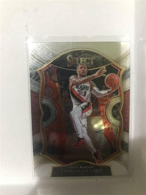 Damian Lillard Select Concourse Nba Card Hobbies Toys Toys Games