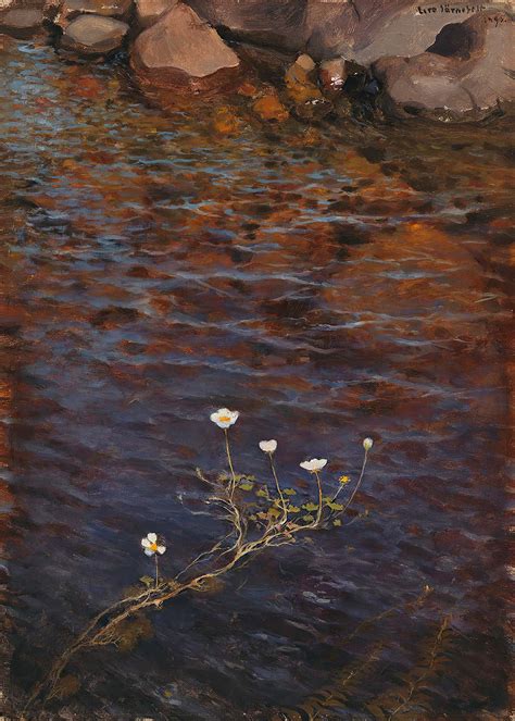 Eero Järnefelt Pond Water Crowfoot Art Print CANVASTAR