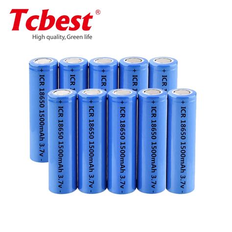 Icr18650 2000mah 37v Rechargeable Cylindrical Li Ion Lithium Batteries For Computer Electronic