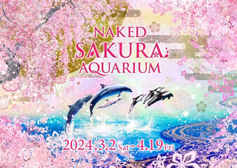 マクセル アクアパーク品川NAKED SAKURA AQUARIUM開催 NAKED INC 株式会社ネイキッド