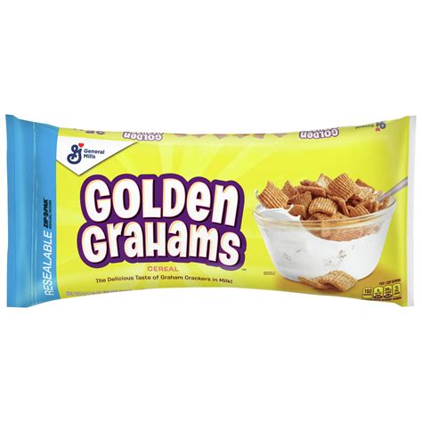 General Mills Golden Grahams Breakfast Cereal With Whole Grain 35 Oz