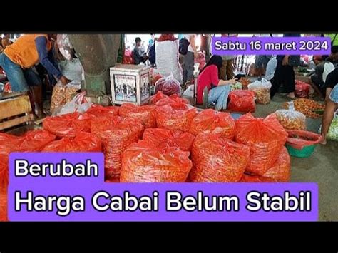 Harga Sayur Dan Bawang Serta Cabai Hari Ini Kembali Ada Perubahan