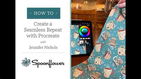 How To Create A Seamless Repeat With Procreate And Jennifer Nichols