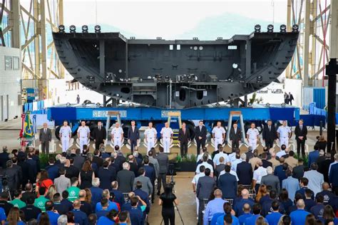 Tkms Holds Keel Laying Ceremony For St Brazilian Tamandare Class Frigate