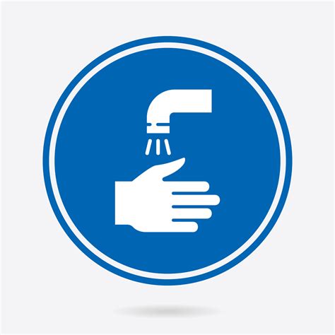 Hand Washing Vector Icon Illustration Isolated Simple Pictogram