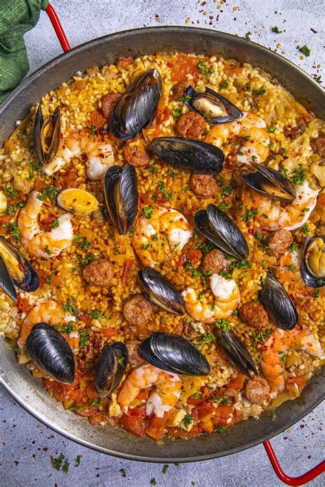 Paella Recipe Chili Pepper Madness