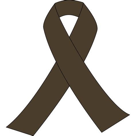 Brown Awareness Ribbon PNG, SVG Clip art for Web - Download Clip Art, PNG Icon Arts