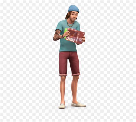 Sims 4 Character No Background Clothing Apparel Person Hd Png