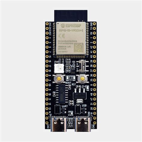 Esp S Devkitc High Resolution Pinout And Specs Off