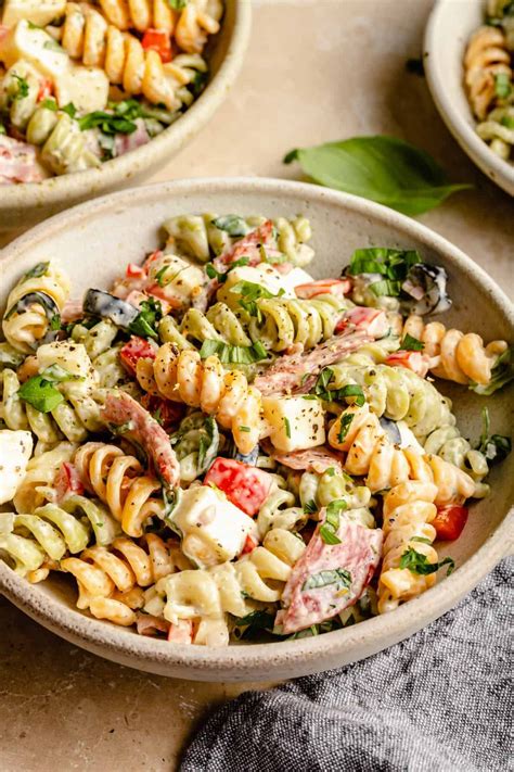 Creamy Italian Pasta Salad Artofit