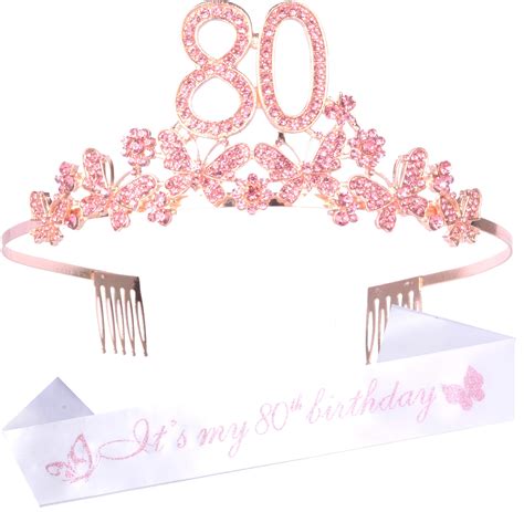 Buy 80th Birthday 80th Birthday Ts For Women 80th Birthday Tiara