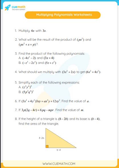 Multiplying Polynomials Worksheets Worksheets Library