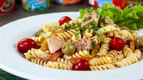 Cómo preparar Ensalada de pasta y atún Van Camps Ecuador