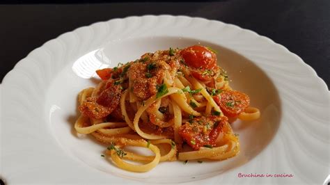 Bruchina In Cucina Linguine Con Uova Di Gallinella